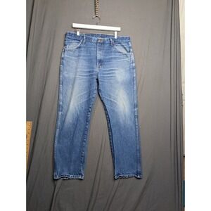 Rustler Mens 38x30 Blue Denim Jeans‎
